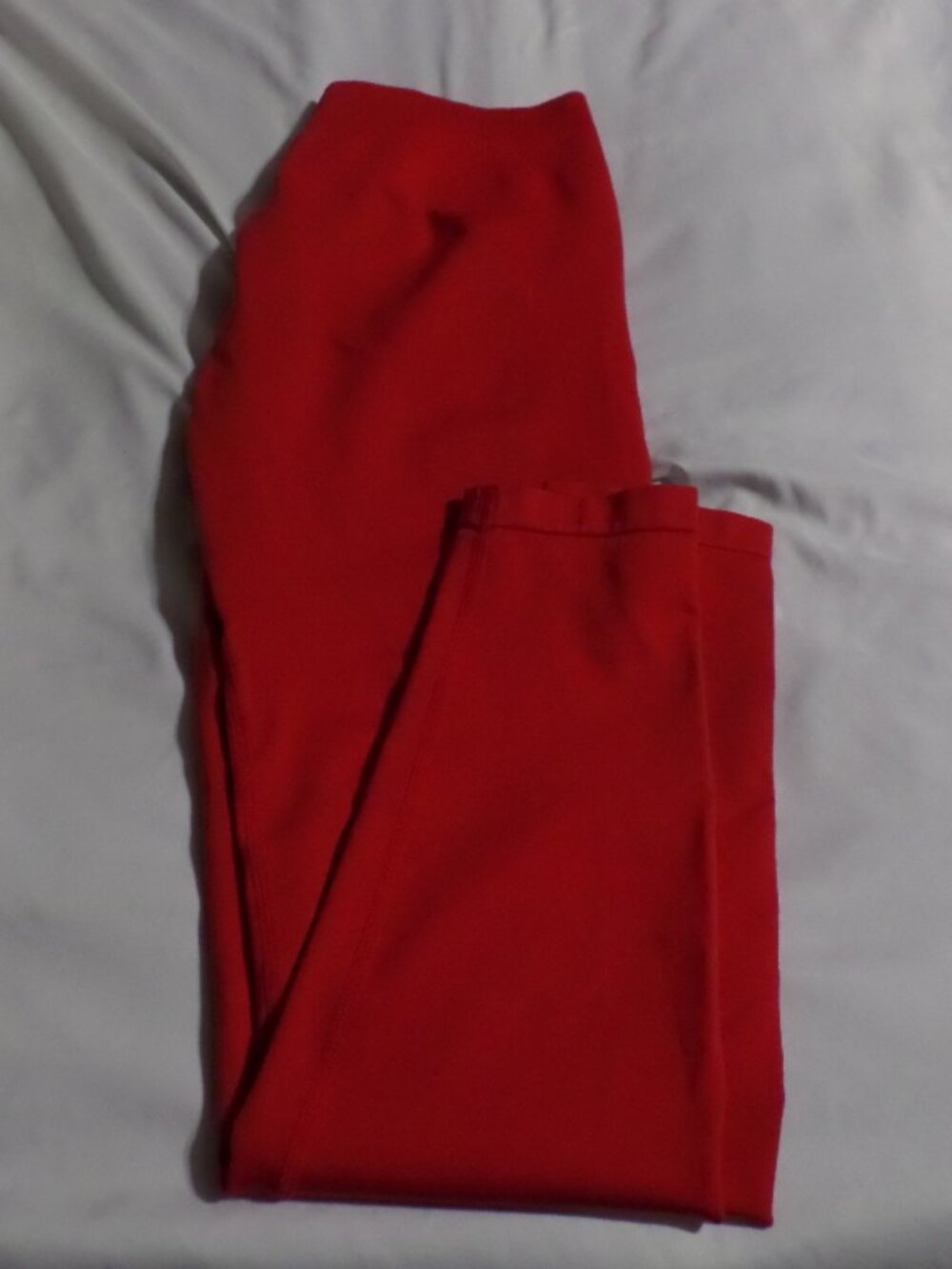 Aurola Women’s Impressive Red Scrunch Leggings – Size XS